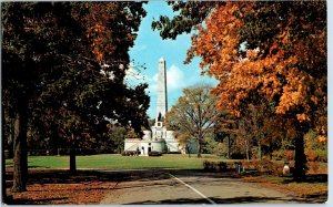 Lincolns Tomb in Oak Ridge Cemetery Springfield Illinois Postcard