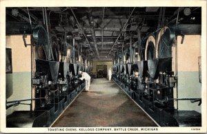 Postcard Toasting Ovens at Kellogg Company in Battle Creek, Michigan 