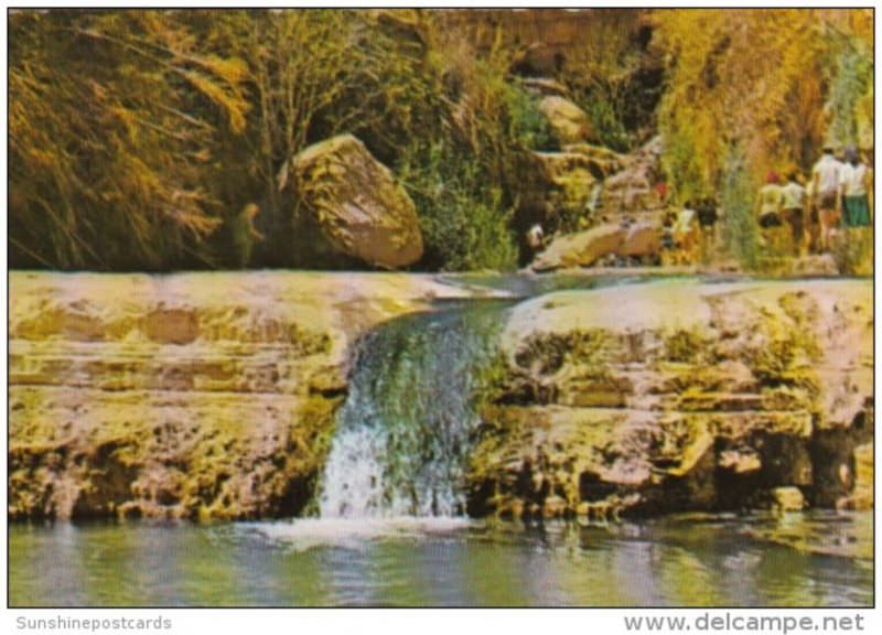 Israel Ein-Gedi Landscape At Nachal Arugot