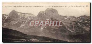 Old Postcard Route Argeles Gazost to Eaux Bonnes Col d'Aubisque (1710m) The P...