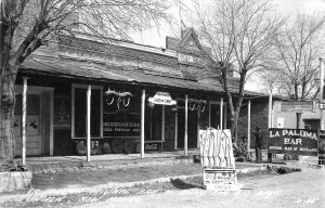 Postcard 1940s New Mexico Lincoln La Paloma Bar Coca Cola Billy Kid NM24-3166