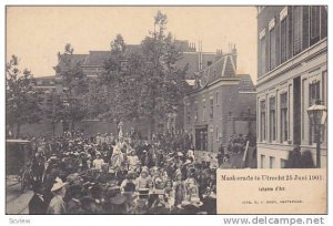 Maskerade te UTRECHT , Netherlands , 25 Juni 1901; Jehanne d'Arc