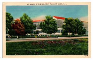 1941 St. Joseph-by-the-Sea, Point Pleasant Beach, NJ Postcard