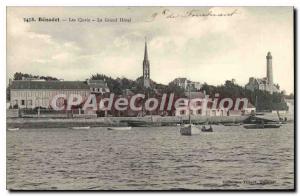 Postcard Old Quays Benodet Grand Hotel