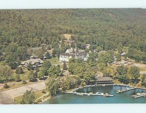 Unused Pre-1980 RESORT SCENE Adirondacks - Silver Bay - Lake George NY c4307