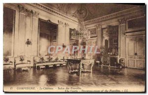 Old Postcard Compiegne Chateau Families Fair