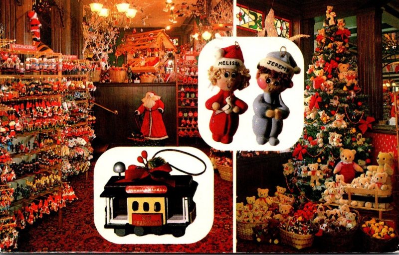 California San Francisco S Claus Christmas Store Pier 39 1986