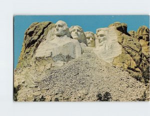 Postcard Mount Rushmore, Black Hills Of South Dakota