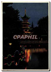 Modern Postcard Tivoli Copenhagen Denmark