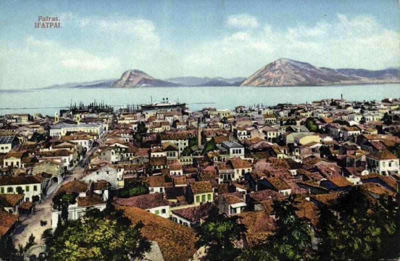 greece, PATRAS PATRA, Partial View (1910s)