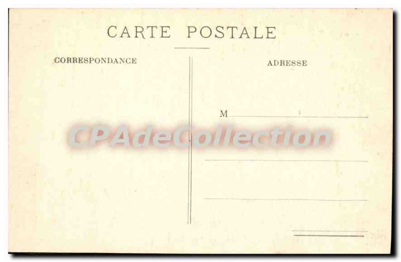 Old Postcard Fecamp Cliff and Calvary