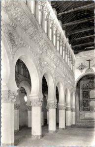 postcard rppc Toledo, Spain - St. Mary la Blanca Church