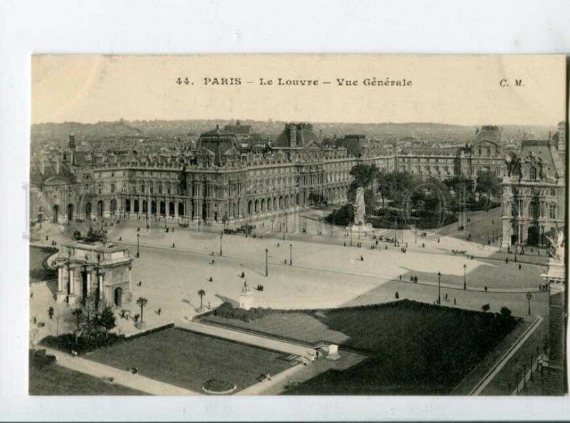 3131588 FRANCE PARIS Le Louvre Vintage postcard