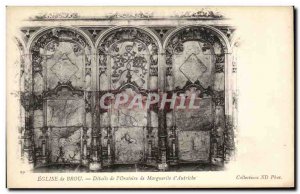 Postcard Ancient Church of Brou details I & # 39Oratoire Marguerite d & # 39A...