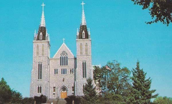 Martyrs Shrine Ontario Midland Canadian Canada Postcard MINT