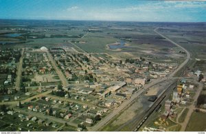 LACOMBE , Alberta, Canada, 50-60s; Aerial View