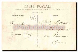 Postcard Old Ancy Le Franc Le Chateau ensemle South West