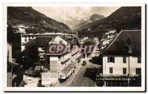 Old Postcard Brides les Bains The Central Street and Vanose