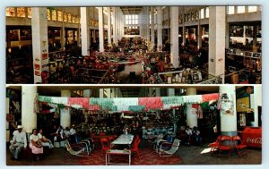 CIUDAD JUAREZ, Mexico ~ Interior MERCADO JUAREZ ca 1960s  Postcard