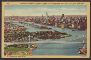 Triborough Bridge,New York,NY Postcard 