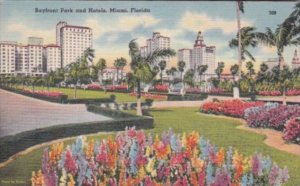 Florida Miami Bayfront Park and Hotels