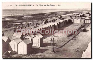 Old Postcard Cayeux sur Mer Beach View Casino