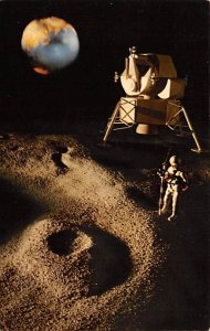 Astronaut On Moon Surface Nasa'S Lunar Module View Images 