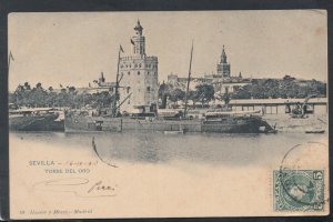 Spain Postcard - Sevilla - Torre Del Oro    T10077