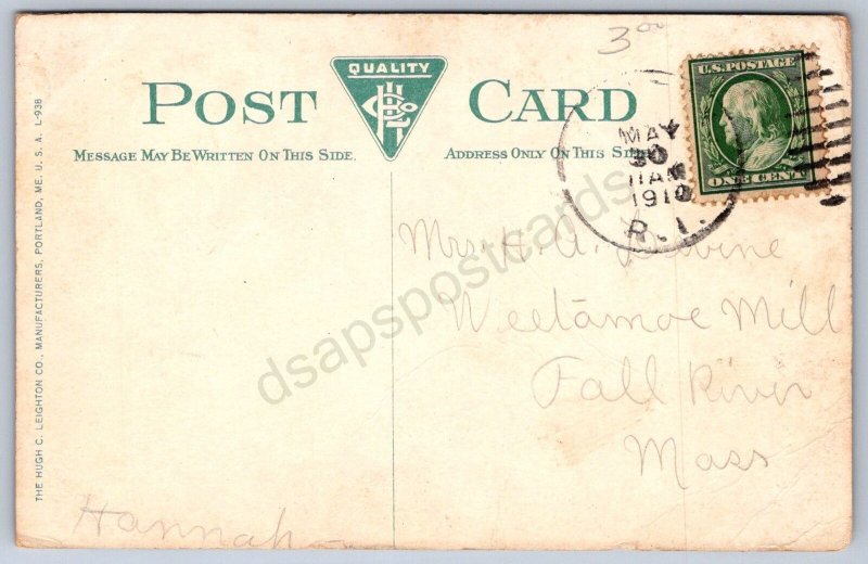 K17/ Central Falls Rhode Island Postcard c1910 Jenks Park Ground 40