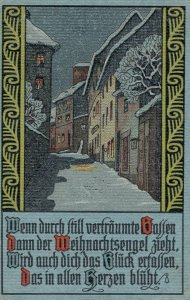 Germany Street View Vintage Postcard 07.12