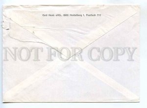 273087 GERMANY 1973 year real post COVER special cancellation