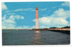 Barnegat Light Lighthouse Long Beach Island New Jersey postcard