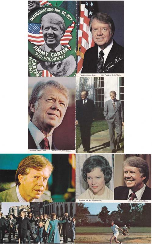 (8 cards) President Jimmy Carter - 39th President of the U.S.