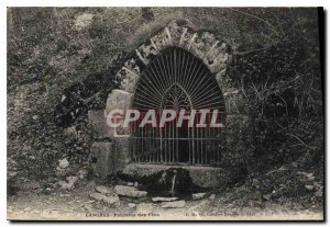 Old Postcard Langres Fontaine des Fees