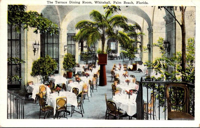 Florida Palm Beach Whitehall The Terrace Dining Room