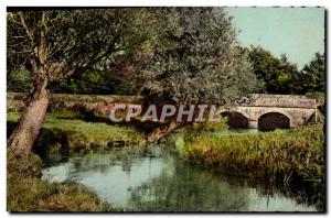 Modern Postcard The Normandy Picturesque Near the Old Bridge