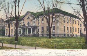 Nurses Building at City Hospital - Rochester, New York - pm 1908 - UDB