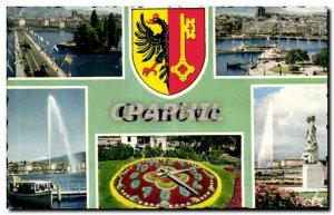 Old Postcard Geneva