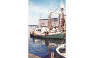 Wharves in the fishing port Gloucester, Massachusetts  