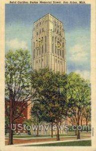 Baird Carillon, Burton Memorial Tower in Ann Arbor, Michigan