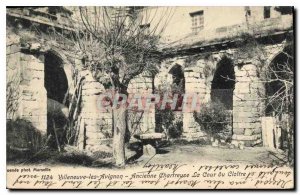 Old Postcard Villeneuve Avignon Ancienne Chartreuse The Court of Cloitre