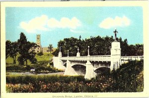 University Bridge London Ontario Canada Postcard Standard View Card  