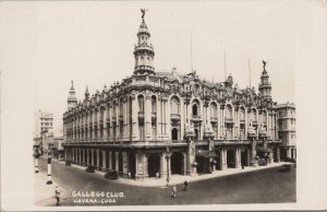 RPPC Postcard Cuba Gallego Cub Havana