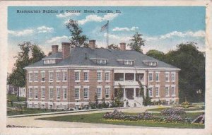 Illinois Danville Headquarters Building At Soldiers Home