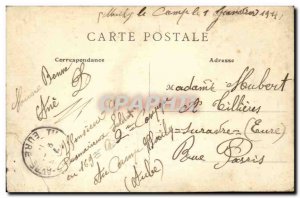 Mailly le Camp - Remembrance - Airship Zeppelin - Old Postcard