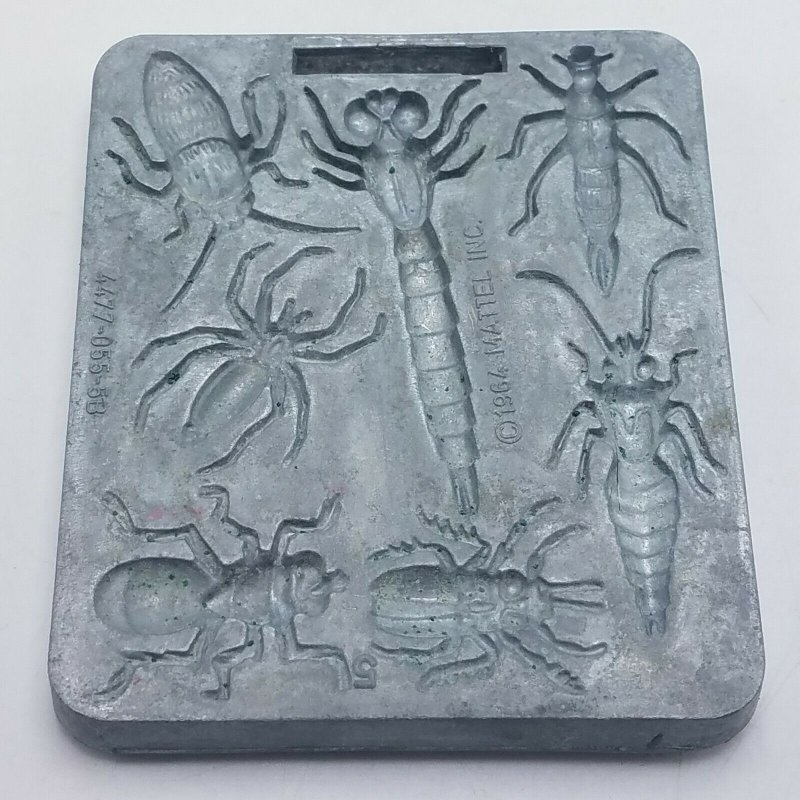 1964 Thingmaker Creepy Crawlers Bat Spider Mold Mattel 4477 055 5B Spiders Bugs