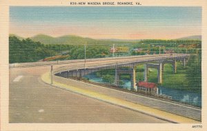 Roanoke VA, Virginia - The New Wasena Bridge - Linen