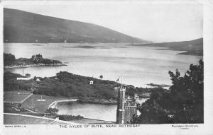 uk12204 kyles of bute near rothesay scotland  real photo uk