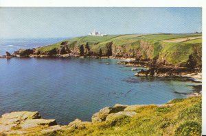 Cornwall Postcard - The Lizard Lighthouse and Housel Bay  9649A