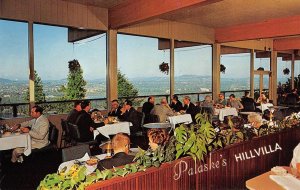 Palaske's HILLVILLA Portland, Oregon Restaurant ca 1950s Rare Vintage Postcard